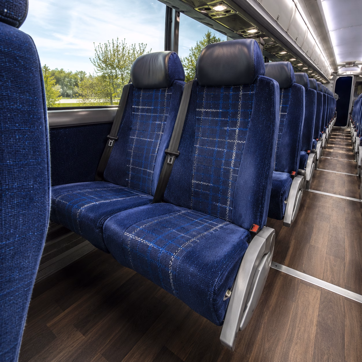 baton rouge employee transportation onboard seating