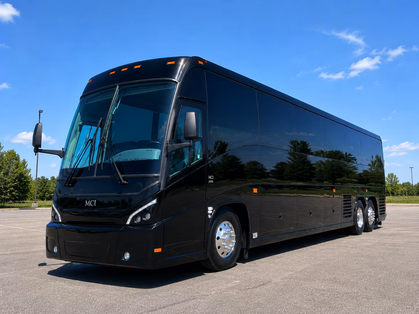 charter buses for plantation wedding weekends south on la 1