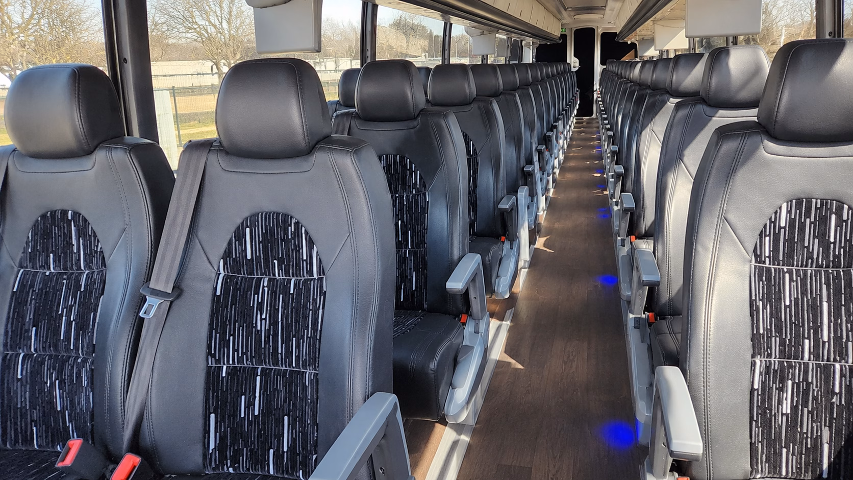 school buses for uss kidd veterans museum trips along the riverfront